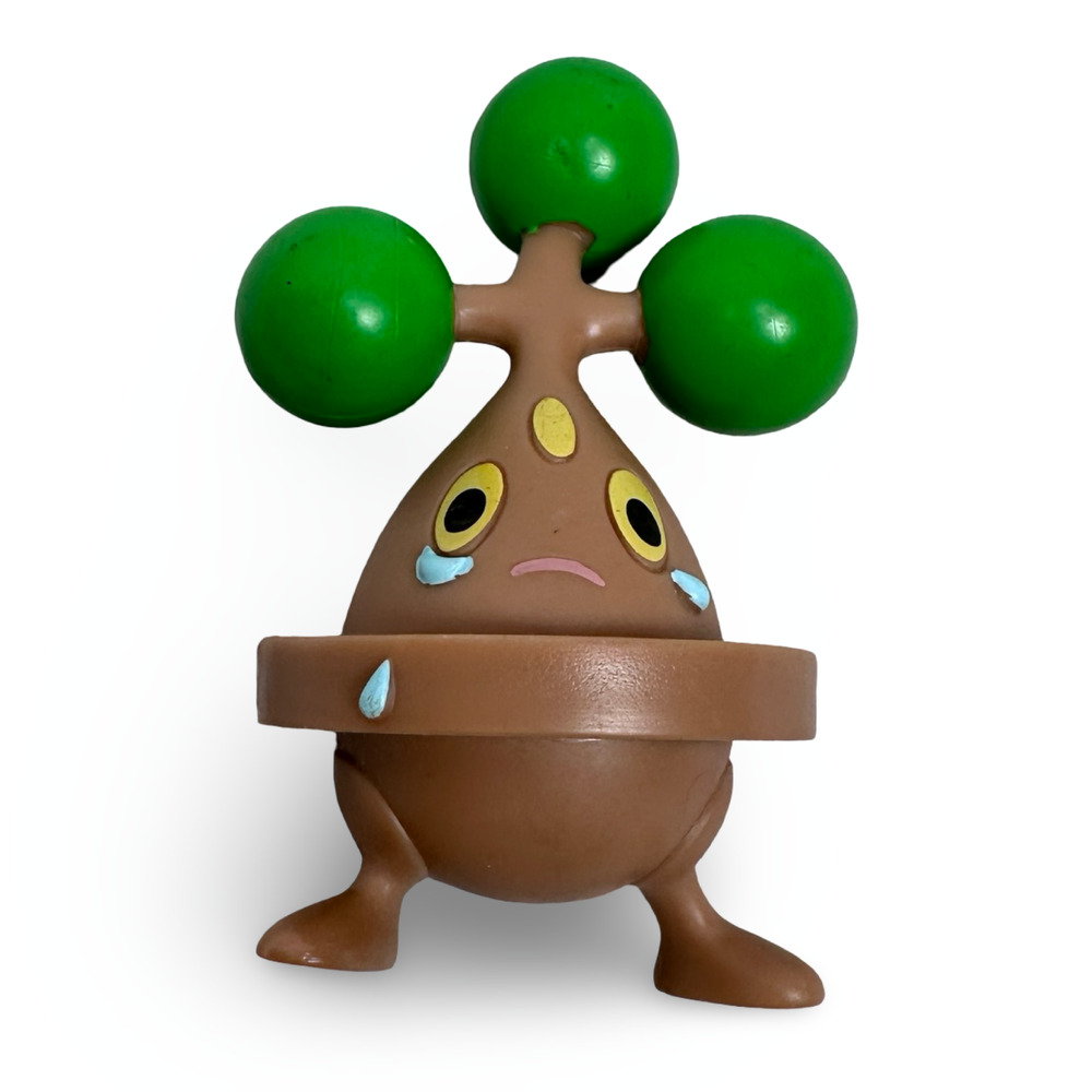 JAKKS Pacific Pokemon Nintendo Diamond‎ & Pearl Bonsly Figure Loose 2007